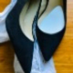 Jones of New York navy suede pumps